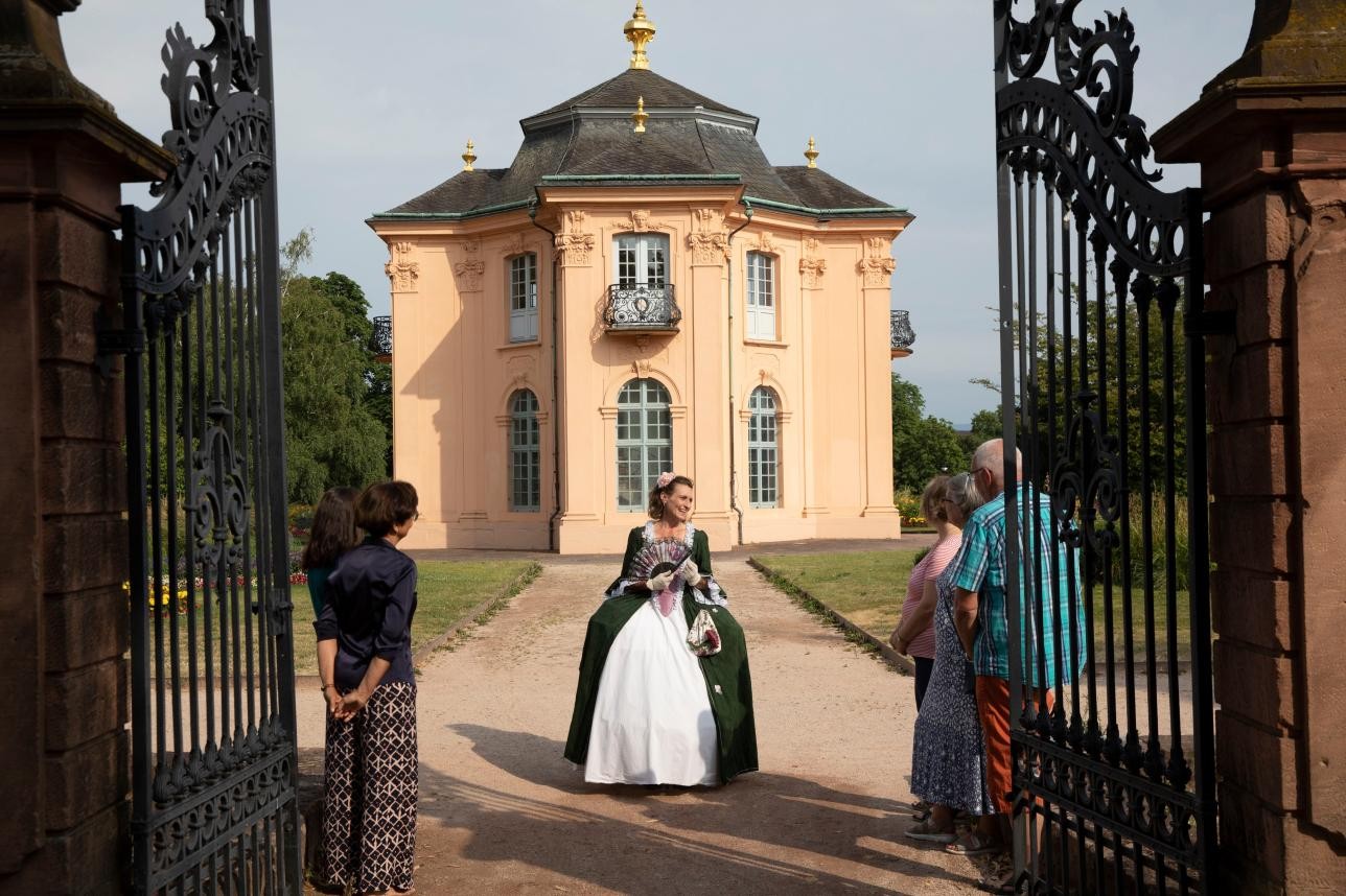 Führung an der Pagodenburg