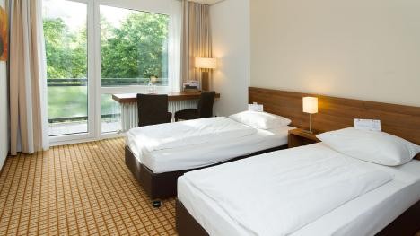 Zimmer in einem Hotel in Rastatt