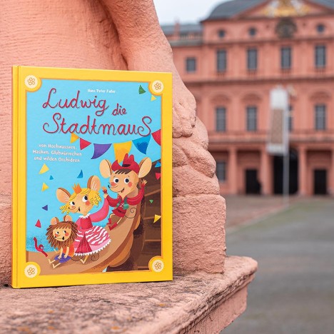 Book Ludwig the City Mouse Volume 4. available at the Tourist Information Office at the castle