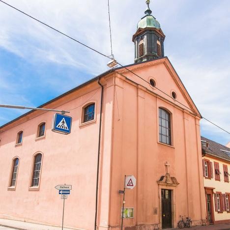 Historische Route Station 14: Evangelische Stadtkirche in Rastatt