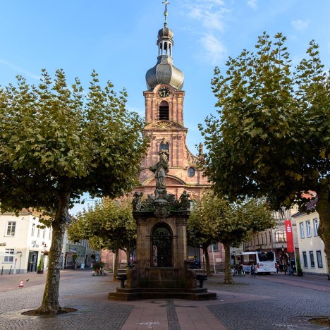 Johannes Nepomuk Fountain in Rastatt