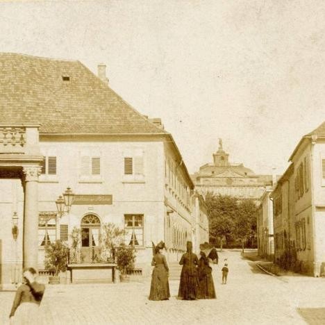 Blume Inn around 1848.