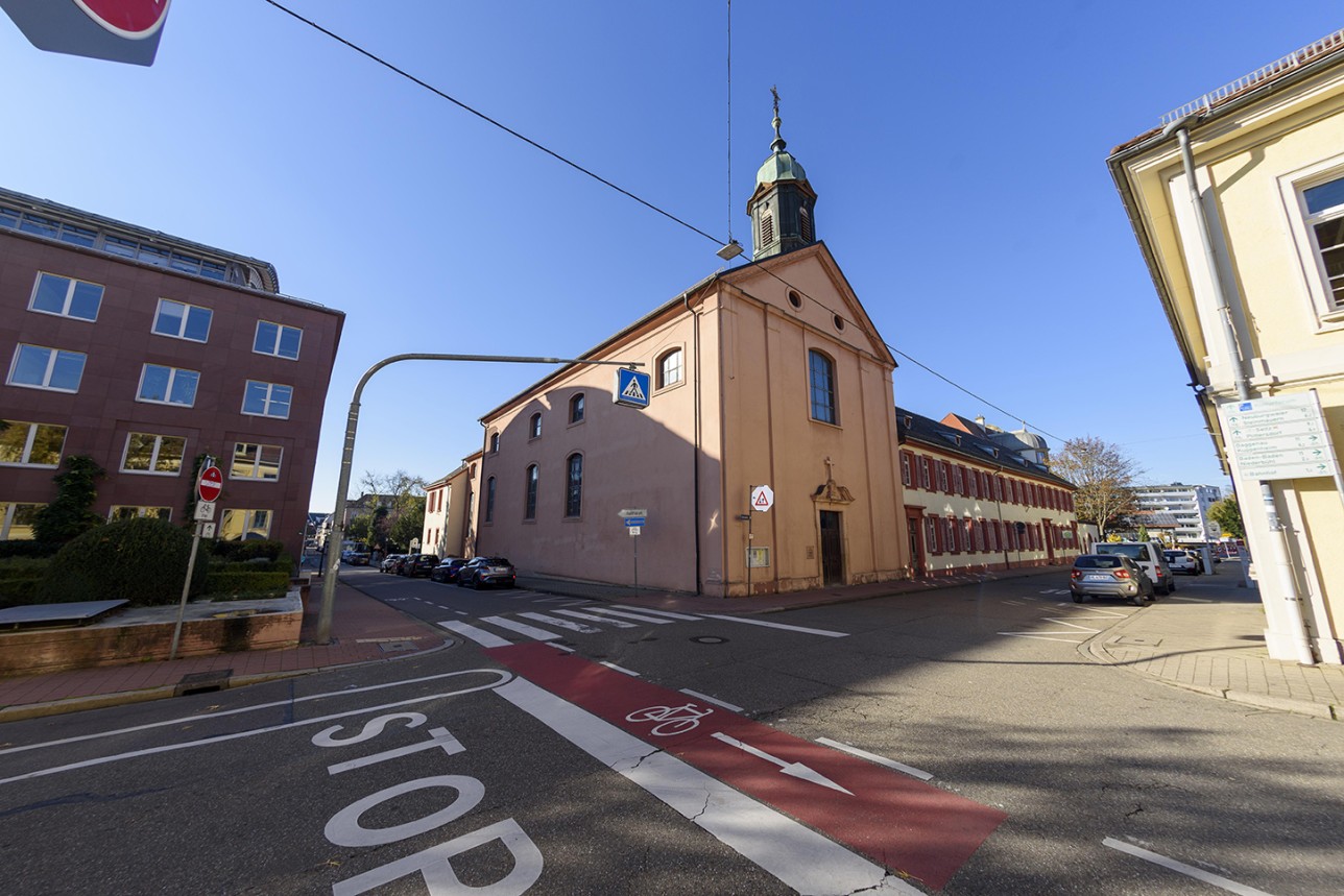 Protestant town church in Rastatt