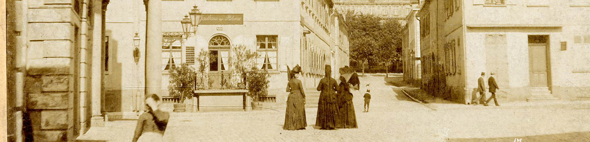 Historical photo Gasthaus zur Blume